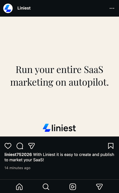 Instagram output preview